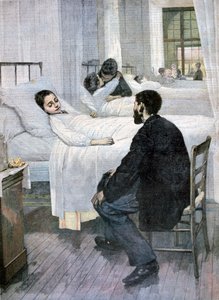 Dzień odwiedzin w szpitalu, 1893