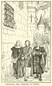 Frederick żegna się z Katte autorstwa Henry Justice Ford