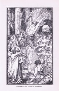 Germanus i opętany, 1912 autorstwa Henry Justice Ford
