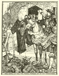 Jak Henryk VIII kazał wyrzucić mnichów z klasztorów? autorstwa Henry Justice Ford