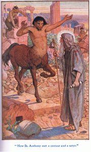 Jak św. Antoni spotkał centaura i satyra, 1912 r.