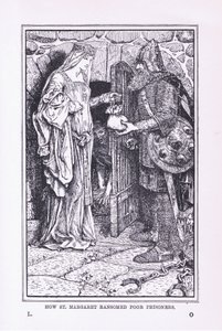Jak św. Małgorzata wykupiła biednych więźniów, 1912 autorstwa Henry Justice Ford