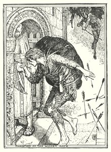 Ilustracja do książki "The Pilgrim