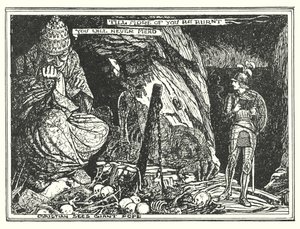 Ilustracja do książki "The Pilgrim