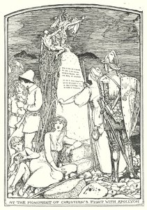Ilustracja do książki "The Pilgrim