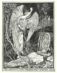 Ilustracja do książki "The Pilgrim