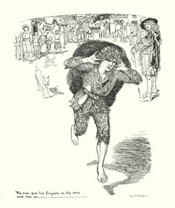 Ilustracja do książki "The Pilgrim