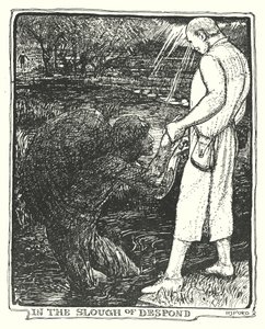 Ilustracja do książki "The Pilgrim