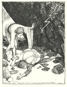 Ilustracja do książki "The Pilgrim