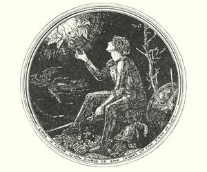 Ilustracja do książki "The Pilgrim