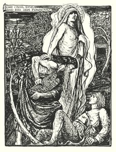Ilustracja do książki "The Pilgrim
