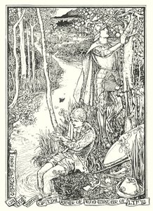 Ilustracja do książki "The Pilgrim