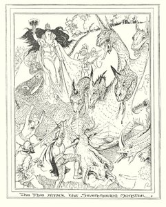 Ilustracja do książki "The Pilgrim