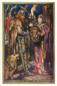 Inga powierza dziecko Erleno autorstwa Henry Justice Ford