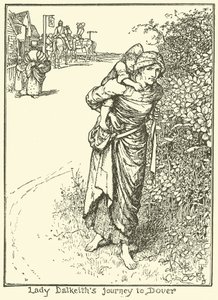 Podróż Lady Dalkeith do Dover autorstwa Henry Justice Ford