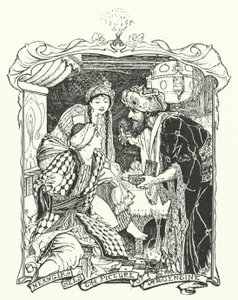Neangir widzi obraz Argentyny (rycina) autorstwa Henry Justice Ford