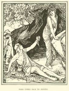 Paryż wraca do „Oenone .” autorstwa Henry Justice Ford