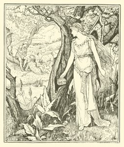 Sylvain i Jocosa (Grawerowanie) autorstwa Henry Justice Ford