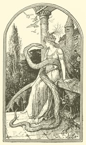Zaczarowany Wąż (rycina) autorstwa Henry Justice Ford