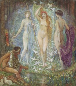 Wyrok Paryża, 1890 autorstwa Henry Justice Ford