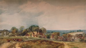 Kentyjski widok, ok. 1845 r.