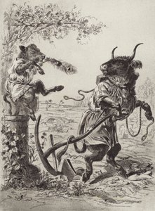 Bajki Ezopa: Wanton Calf (lito)
