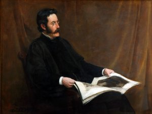 Sir James George Frazer (olej na płótnie) autorstwa Henry Macbeth Raeburn