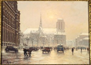 Notre-Dame widziana z Place de l