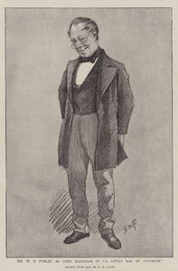 Pan W S Penley jako Lord Markham w „Małym promieniu słońca” (lito)