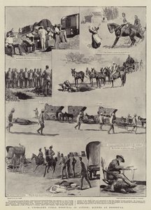 Szpital polowy Yeomanry w akcji, sceny w Roodeval