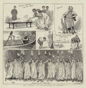 Żaby Arystofanesa w Oksfordzie autorstwa Henry Marriott Paget