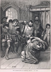 Zabójstwo kardynała Beatona 1546 autorstwa Henry Marriott Paget