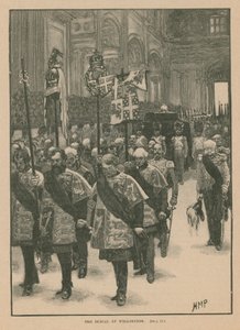 Pogrzeb księcia Wellington autorstwa Henry Marriott Paget