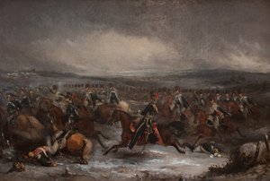 Szarża kawalerii francuskiej pod Waterloo