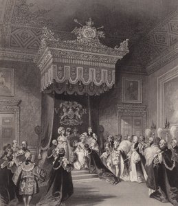 Królowa Wiktoria na tronie, St James