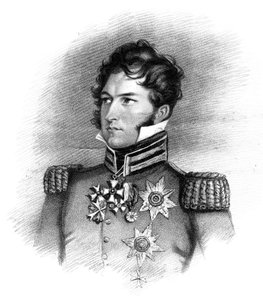 Książę Leopold George Christian Frederick z Saxe-Coburg-Saalfeld, 1816.