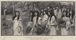 Zbiór jemioły autorstwa Henry Meynell Rheam