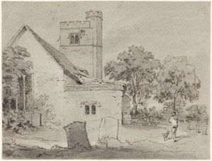 Kościół Aldenham, Hertfordshire autorstwa Henry Monro