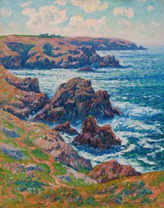 Ziemia Cléden, Point de Raz, Finistère, 1911.