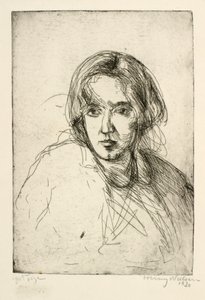 Portret kobiety autorstwa Henry Nielsen