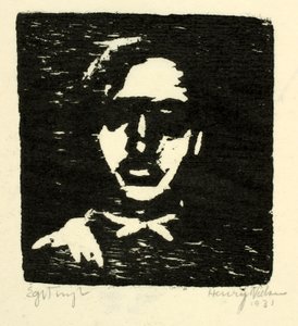 Portret męski autorstwa Henry Nielsen