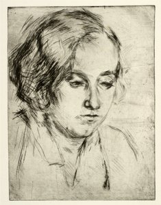 Portret siostry artysty Elli Wahlgreen Nielsen