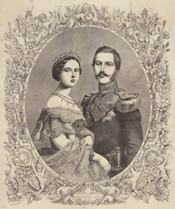 Wiktoria, księżniczka królewska Anglii, książę Fryderyk Wilhelm z Prus autorstwa Henry Noel Humphreys