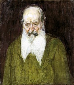 Głowa Żyda w Palestynie, 1899, przerobiona ca. 1918-1920.
