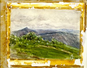 Krajobraz górski, Highlands, Karolina Północna, 1889. autorstwa Henry Ossawa Tanner