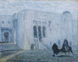 Pałac Sprawiedliwości, Tanger autorstwa Henry Ossawa Tanner