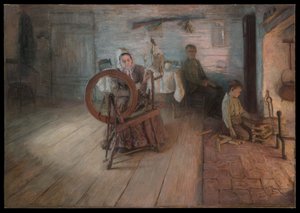 „Spinning By Firelight” – Dzieciństwo George’a Washingtona Graya