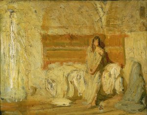 Studium Zwiastowania autorstwa Henry Ossawa Tanner