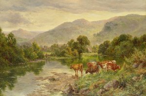 Church Pool, Bettws-y-coed (olej)