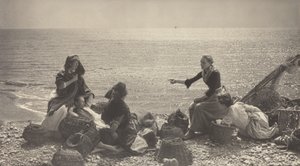 Plotki na plaży autorstwa Henry Peach Robinson